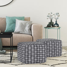 Load image into Gallery viewer, Noreen - Upholstered Square Pouf