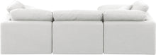 Load image into Gallery viewer, Indulge - Linen 4 Piece Modular Sectional With Chaise - White