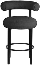 Load image into Gallery viewer, Bordeaux - Stool With Black Legs (Set of 2)