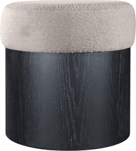Load image into Gallery viewer, Nimes - Ottoman / Stool With Black Base
