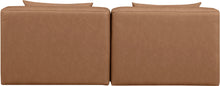 Load image into Gallery viewer, Cube - Modular 2 Piece Armless Sofa - Light Brown