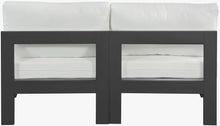 Load image into Gallery viewer, Nizuc - Outdoor Patio 2 Seat Armless Modular Sofa With Gray Frame