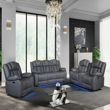 Load image into Gallery viewer, Raize - Power Recliner With LED Functionality - Gray