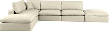 Load image into Gallery viewer, Comfy - 6 Piece Faux Leather Modular Sectional