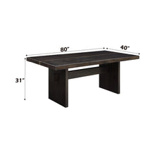 Load image into Gallery viewer, Jaramillo - Rustic Dining Table - Espresso / Gold