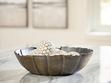 Load image into Gallery viewer, Aidman - Bowl - Black / Antique Gold Finish