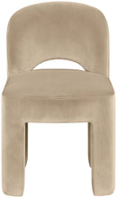 Load image into Gallery viewer, Celine - Velvet Performance Fabric Upholstered Dining Chair (Set of 2)