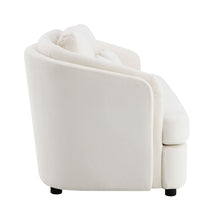 Load image into Gallery viewer, Mariko - Linen Sofa With 2 Toss Pillows - Beige