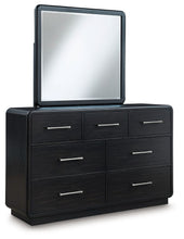 Load image into Gallery viewer, Rowanbeck - Dresser And Mirror - Black