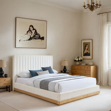 Load image into Gallery viewer, Emmet - Fabric Bed - Light Brown Base