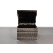 Load image into Gallery viewer, Outdoor Storage End Table - Gray Mix