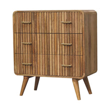 Load image into Gallery viewer, T Bar Ridged Chest - Brown