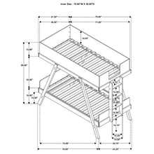Load image into Gallery viewer, Frankie Bunk Bed with Mattress