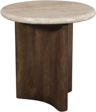 Load image into Gallery viewer, Pietra - Travertine And Mango Wood Table