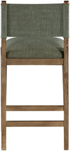 Load image into Gallery viewer, Avon - Linen Textured Performance Fabric Counter Stool