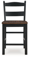 Load image into Gallery viewer, Valebeck - Barstool (Set of 2) - Black / Brown