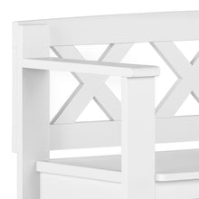 Load image into Gallery viewer, Amherst - Small Transitional Entryway Storage Bench