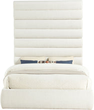 Load image into Gallery viewer, Adam - Boucle Fabric Bed With 89" Headboard