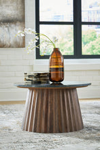 Load image into Gallery viewer, Ceilby - Accent Cocktail Table - Black / Brown