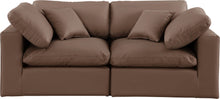 Load image into Gallery viewer, Comfy - Faux Leather Modular Sofa 2 Seats