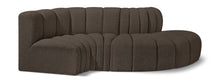 Load image into Gallery viewer, Arc - Boucle Fabric 4 Piece L-Shaped Modular Sofa
