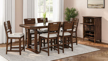 Load image into Gallery viewer, Danville - Tray Counter Chair (Set of 2) - Spice Brown / Pearl Silver