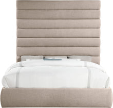 Load image into Gallery viewer, Adam - Linen Fabric Bed With 89" Headboard