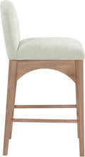 Load image into Gallery viewer, Waldorf - Chenille Stool With Natural Legs