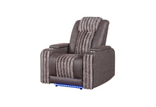 Load image into Gallery viewer, U8000 - Power Recliner With Power Headrest & LED Light - Brown