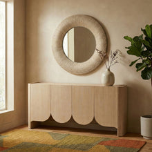 Load image into Gallery viewer, Meadow - Round Jute Rope Framed Mirror