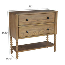 Load image into Gallery viewer, 2 Drawer Accent Chest - Natural