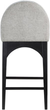 Load image into Gallery viewer, Waldorf - Chenille Stool With Black Legs