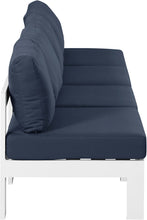Load image into Gallery viewer, Nizuc - Outdoor Patio 4 Seat Armless Modular Sofa With White Frame