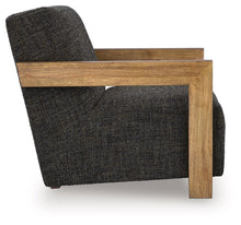 Load image into Gallery viewer, Dorney - Accent Chair - Charcoal / Brown