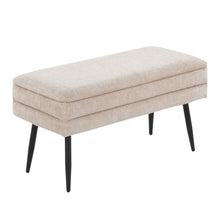 Load image into Gallery viewer, Neapolitan - Contemporary Storage Bench
