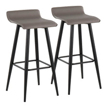 Load image into Gallery viewer, Ale - Contemporary Fixed Height Bar Stool (Set of 2)