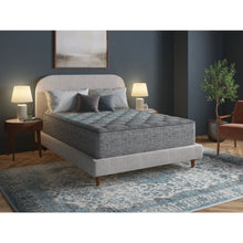 Load image into Gallery viewer, Comfort Care - 12" Hybrid Euro Top Mattress, Plush Comfort With Individual Pocketed Coil - Gray / Blue - Twin