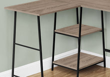 Load image into Gallery viewer, Computer Desk, Home Office, Corner, Storage Shelves, L Shape, Work, Laptop, Contemporary, Modern