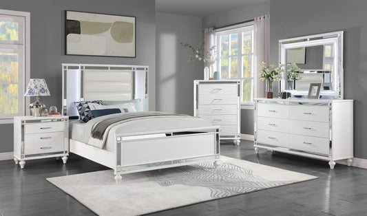 B224 - Nightstand - White Gloss