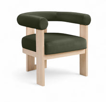 Load image into Gallery viewer, Arienzo - Performance Fabric Upholstered Accent Chair - Natural Base
