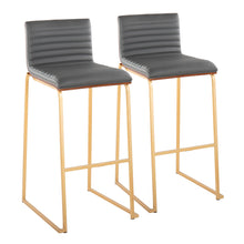 Load image into Gallery viewer, Mason Mara - Contemporary Versatile Desig Fixed Height Barstool (Set of 2)