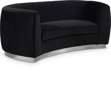 Load image into Gallery viewer, Julian - Loveseat with Chrome Base