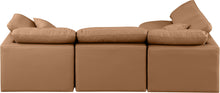 Load image into Gallery viewer, Indulge - Faux Leather 4 Piece Modular Sectional