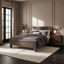 Load image into Gallery viewer, Baylor - Fabric With Interwoven Chenille Upholstered Bed