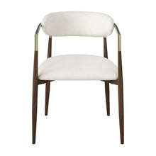 Load image into Gallery viewer, Clayten - Arm Chair (Set of 2) - Brown Oak / Off White