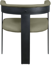 Load image into Gallery viewer, Romeo - Faux Leather Dining Chair With Black Base (Set of 2)