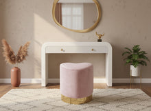 Load image into Gallery viewer, Heart - Stool Ottoman