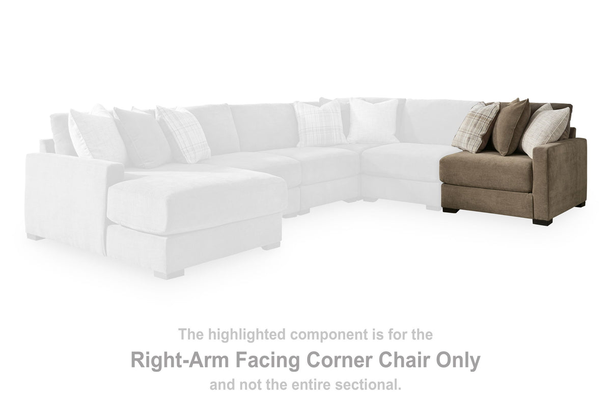 Camellia-Court - RAF Corner Chair - Coffee