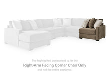 Load image into Gallery viewer, Camellia-Court - RAF Corner Chair - Coffee