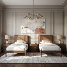 Load image into Gallery viewer, Arielle - Vegan Leather Upholstered Bed